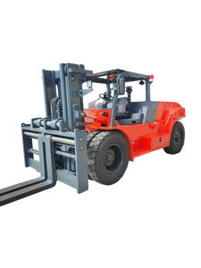 Equipo de manipulación de montacargas diésel resistente de 10 toneladas y 12 toneladas a precio competitivo con motor japonés ISUZU y poscionador de horquilla - Product Image 2