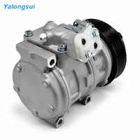 Compresseur de climatisation de voiture 12V de haute qualité 10PA21C 7PK 136mm pour bus scolaire Da Ma King Long et Yutong