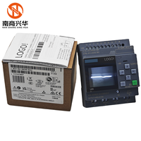 Modul Kontrol Logika PLC Siemens Baru Asli 6ED1052-1MD08-0BA2 Logo 8.4 12/24RCE dengan Display dan Power Supply