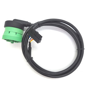 9Pin J1939 Typ 2 Stecker an J1939 Typ2 Buchse und DB 15Pin Kabel 90 Grad ELD Kabel J1939 zu OBD2 Kabel - Product Image 2