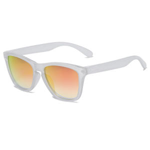 <span class=keywords><strong>Gafas</strong></span> <span class=keywords><strong>de</strong></span> <span class=keywords><strong>sol</strong></span> con montura cuadrada <span class=keywords><strong>para</strong></span> hombre y <span class=keywords><strong>mujer</strong></span>, color gelatina con logotipo personalizado, protección UV, montura <span class=keywords><strong>de</strong></span> plástico polarizada, precio económico - Product Image 4