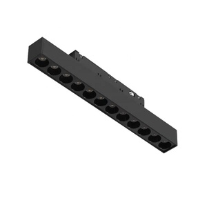 1m 2M 3M 2 dây lưới tản nhiệt tuyến tính theo dõi hệ thống đường sắt nhẹ bề mặt Trần nhôm siêu mỏng thông minh từ tính dẫn theo dõi ánh sáng 18W - Product Image 1