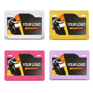 กรอบป้าย<span class=keywords><strong>ทะเบียน</strong></span>มอเตอร์ไซค์คาร์บอนไฟเบอร์แบบกำหนดเอง พร้อมโลโก้ USA ที่ยึดป้าย<span class=keywords><strong>ทะเบียน</strong></span>มอเตอร์ไซค์ - Product Image 6