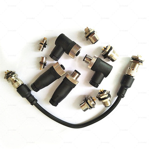 8ขาปลั๊กการบินและซ็อกเก็ตเซ็นเซอร์สายเคเบิลเชื่อมต่อซ็อกเก็ตตัวเชื่อมต่อตัวผู้ตัวเมีย - Product Image 3