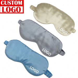 ผ้าปิดตาไหมทองสำหรับเดินทาง ระบายอากาศได้ดี สวมใส่สบาย - Product Image 1