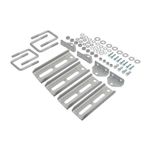 Soporte de viga transversal para remolque de barco de acero, paquete de 4, para montaje de carrito de kayak - Product Image 3