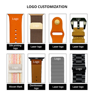 Chungming トップレイヤー牛革 本革ストラップ Apple <span class=keywords><strong>Watch</strong></span> Series 9 8 41mm 45mm用、iWatch用クレイジーホースレザーバンド - Product Image 6