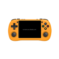 Console de jeu portable rétro S Classic Powkiddy X35H, lecteur de jeux vidéo de poche 3D avec joystick, jeux de combat portables miniatures X35H Arcade