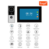 Sistema de Intercomunicación Inteligente para el Hogar SQ 2026 con Seguridad Tuya, para Villas, Compatible con Interruptor POE, Control Dual de Puerta y Portón