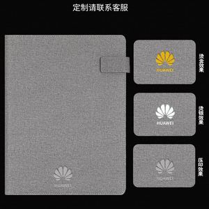 Customized Logo Brand <b>A4</b> Multifunction Leatherlike Folder for Meetings Sales Records Negotiation Notebooks - Product Image 4