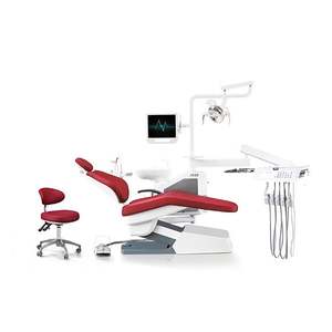 New <strong>Korea</strong> Style <strong>Dental</strong> <strong>Chair</strong> <strong>Unit</strong> with LCD Monitor and Adjustable Backrest, Medical Grade SP Series, CE ISO Certified - Product Image 1
