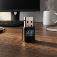 Adaptador USB WiFi4 RTL8723DU de 150M para PC, Mini Dongle WiFi, Tarjeta de Red Inalámbrica Externa