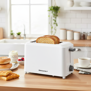 Tostadora Cool Touch con 7 Ajustes de Tostado, Función de Cancelación, Bandeja Recolectora de Migas Deslizable, Ranuras Extra Anchas de 1.5 Pulgadas para Bagels, Waffles y Productos Especiales - Product Image 3