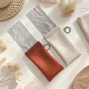 Estuche minimalista para gafas, rectángulo de cuero con cierre magnético, bolsa de almacenamiento para gafas, portátil, para viaje, con colgador incorporado - Product Image 2