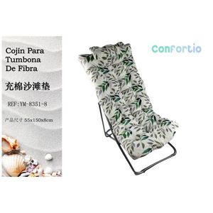 Tappetino da Spiaggia TUMBONA 55*146CM-8 Imbottito in Cotone con Cuscini e Poggiatesta per un Comodo Relax all'Aperto - Product Image 1