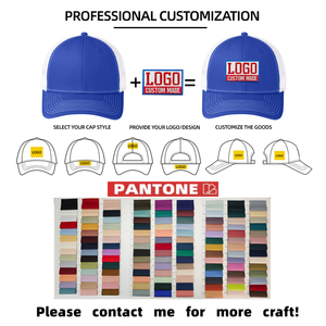 Großhandel 6-Panel Baseballkappe mit Individueller Stickerei, Schlichte Snapback <span class=keywords><strong>Richardson</strong></span> 112 Trucker-Mütze mit Netzrücken für Herren - Product Image 4