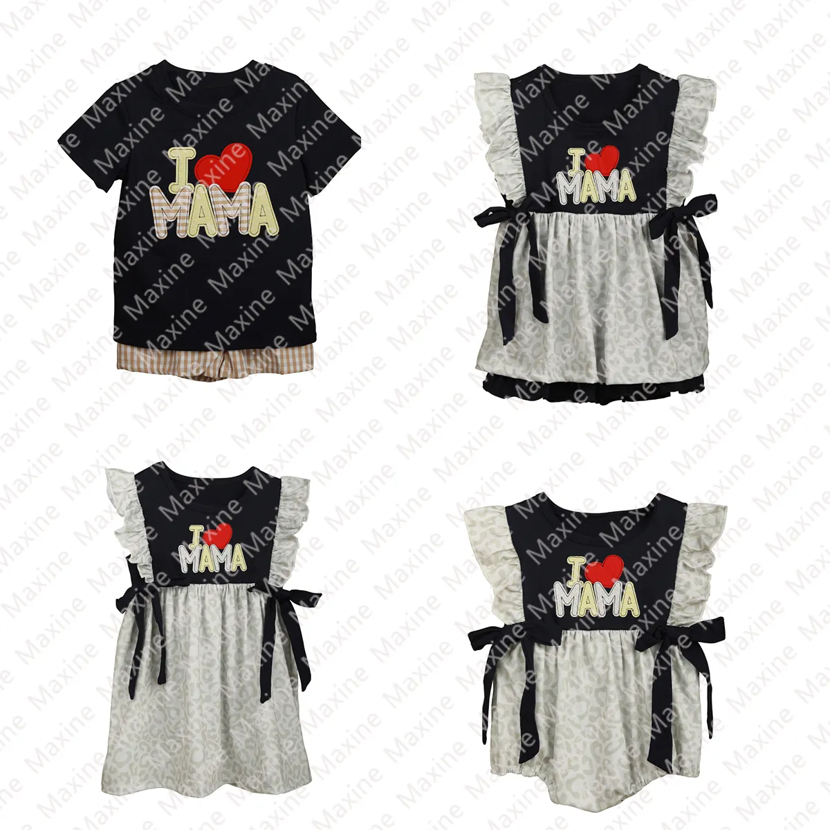 Hot Sale Summer Children's Clothing Sets Different Design Baby Boy Clothing Sets 2pcs T-shirt kids clothes