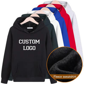 Sudadera con Capucha Personalizada de Algodón y Spandex de 420g, Logotipo Bordado, Gruesa, Holgada, para Hombre y Mujer, Antiarrugas, Transpirable, Tejido de Terciopelo, Cálida para Invierno - Product Image 1