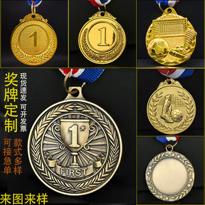 เหรียญโลหะสั่งทำขนาด 5 ซม. สีทอง เงิน ทองแดง รางวัลชนะเลิศสำหรับการแข่งขันกีฬา กิจกรรมมาราธอน ของขวัญส่วนตัว - Product Image 5