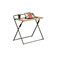 Table d'étude moderne et simple, bureau d'ordinateur pliable, application pour étudiants, maison, salon, salle à manger, matériau métallique, meubles de chambre à coucher