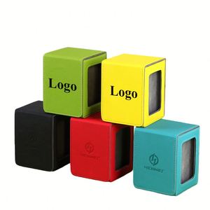 Customizable Embossed Logo Magnetic PU Card Storage <b>Box</b> for Board Games and Household Use - Product Image 1