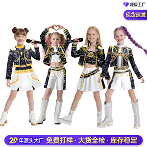 Costume de sorcière pour filles, ensemble de vêtements pour enfants imprimé en 3D, origine Zhejiang avec étiquette et marque - Product Image 5