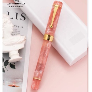 Jinhao Century 100 Iridium Nib <span class=keywords><strong>Sakura</strong></span> Pink Acrílico Fine Point Caligrafía escritura Pluma estilográfica con tapa de rosca - Product Image 4