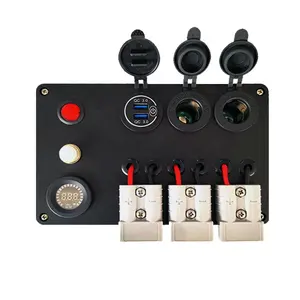Manufactory Stock Low Moq 12Vdc Electrical Control Box 4Wd Camping 4X4 Control 12V Panel Power Control Box