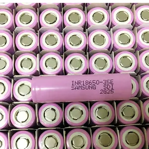 Chine batterie de marque originale 35E 18650 cellule 2C 8A 3.6v batterie rechargeable portable d'origine pour Samsung
