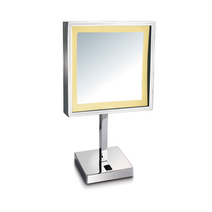 New Arrival màn hình cảm ứng phóng đại điện tử vuông gấp xoay bảng treo tường nối dài LED ánh sáng mỹ phẩm gương - Product Image 1