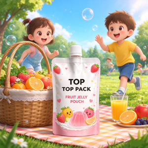 ถุงบรรจุภัณฑ์แบบตรงสำหรับอาหารเกรดพรีเมียม ผลิตตามสั่ง (OEM) ปริมาณสั่งซื้อขั้นต่ำน้อย เหมาะสำหรับบรรจุเยลลี่ผลไม้ น้ำผลไม้ นม โยเกิร์ต และเครื่องดื่มอื่นๆ สำหรับขายปลีก - Product Image 4