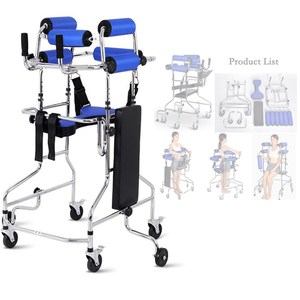 Equipo de Rehabilitación, Andador para Terapia de Caminata, para Personas con Hemiplejia por Accidente Cerebrovascular, Andador para Miembros Inferiores - Product Image 3