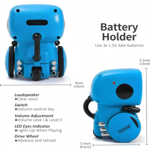 Robot jouet IA interactif 2026, best-seller, intelligent <span class=keywords><strong>et</strong></span> parlant avec commande vocale <span class=keywords><strong>et</strong></span> capteur tactile - Product Image 6