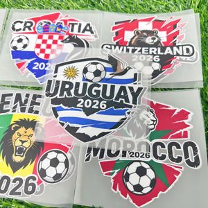 ملصقات طباعة مخصصة لنقل الصور للحيوانات الأليفة بتصاميم نقل DTF لفرق كرة القدم، جاهزة للضغط، إصدار 2026 الجديد - Product Image 3