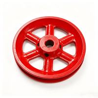 Poulie en acier personnalisée pour courroie trapézoïdale, OEM, 3 rainures, diamètre extérieur 150 mm, alésage 10 mm, garantie 3 ans