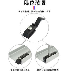 Rieles Deslizantes Modernos y Duraderos de Aleación de Aluminio, Rieles Silenciosos con Ranura, Correderas para Cajones con Rebote, Rodillos Inferiores de Cierre Suave para Dormitorio - Product Image 2