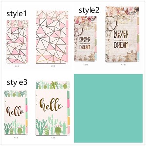 Paper Index <strong>Divider</strong> <strong>A5</strong> Cute 6 Holes for Binder Planner <strong>Notebook</strong> Stationery - Product Image 5