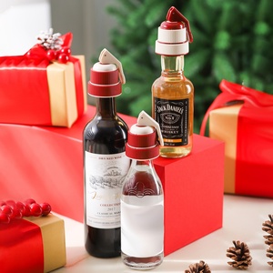 Timed Wine Stopper Red <b>Cork</b> Stopper Free-Flowing Olive Oil Vinegar Wine <b>Bottle</b> Speed Spout Liquor Liquid Pourer Dispenser - Product Image 6