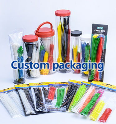 3.0*200 Black Nylon Zip Cable Ties 200mm Durable Multi Purpose Straps