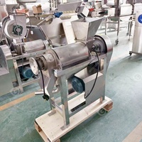 Extracteur Industriel de Jus Gingembre Oignon, Machine à Jus Pêche Raisin Fruit de la Passion Orange Goyave