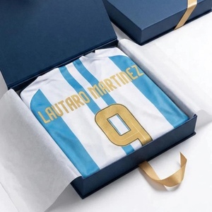 Kids Soccer Jersey <strong>Argentina</strong> for 2026 Breathable Short Sleeve Printed Team <strong>T</strong>-<strong>Shirts</strong> - Product Image 1