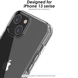 LIEKO <span class=keywords><strong>Coque</strong></span> de téléphone TPU transparente et transparente pour iPhone 12 13 14 15 16 Pro Max antichoc - Product Image 3