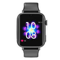 Montre connectée pour enfants T62, écran 1,83 pouces, positionnement GPS+LBS+WIFI, lecteur de musique, appel vidéo HD, montre connectée 4G pour enfants avec carte SIM