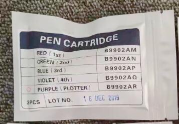 Картридж для YOKOGAWA KOKUSAI с круговой диаграммой B9902AQ B9902AQ-KC красный