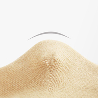Lot de 3 paires de chaussettes montantes pour nouveau-né, printemps-automne, à bord souple, sans couture, en coton doux, chaussettes cuissardes pour bébé