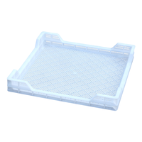 RFQ Plateaux OEM Zhiyuancheng | 40x60cm/60x80cm HDPE blanc pour nouilles/herbes ferme