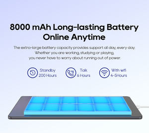 T616 Android 14 Lâu Dà<span class=keywords><strong>i</strong></span> Pin Video Phát Lạ<span class=keywords><strong>i</strong></span> 8 + 128GB Máy Tính Bảng Cho Doanh Nghiệp Được Ủy Viên Đạ<span class=keywords><strong>i</strong></span> Lý Muốn - Product Image 6