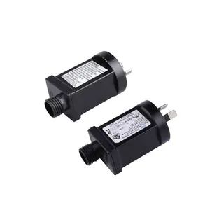 Enchufe recto a prueba de agua 9V DC Fuente de alimentación LED Luz de Navidad Adaptador de corriente para exteriores 9 voltios 500ma Cargador AC DC a prueba de lluvia