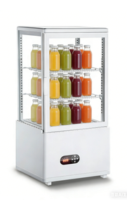 Congélateur vertical de comptoir pour boissons et gâteaux mousse CE ETL UKCA, réfrigérateur - Product Image 2