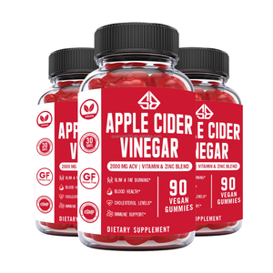 Gummies au vinaigre de cidre de pomme OEM 2000MG ACV – Soutien naturel au contrôle du poids, santé digestive, stimulation métabolique – Végétalien, pour adultes - Product Image 3